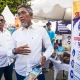 Sekretaris Daerah Jateng Sumarno saat meninjau Gelar Produk Koperasi dan UMKM, di Solo. (ANTARA/HO-Pemprov Jateng)