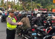 Lalu lintas di Halim arah Cawang, Senin (13/7/2026) pagi macet. (Foto: dok. TMC Polda Metro Jaya)